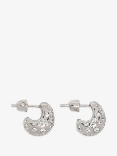 Maria Black Tryvann Popcorn ovate-shape earrings