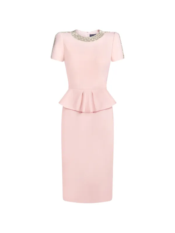 Jenny Packham Dubois Dress in Pink