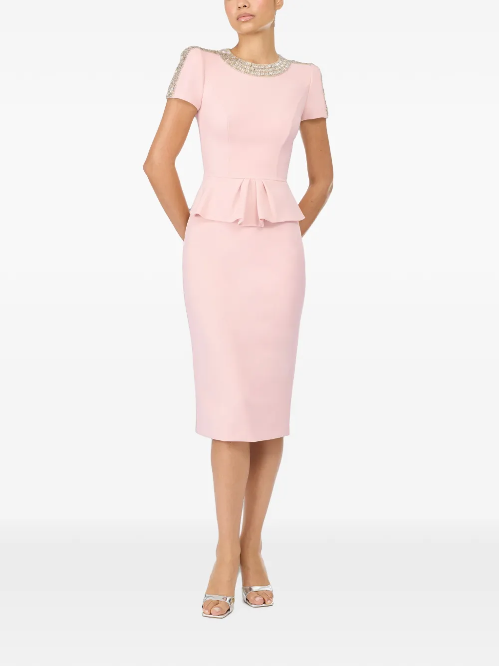 Jenny Packham Dubois jurk Roze