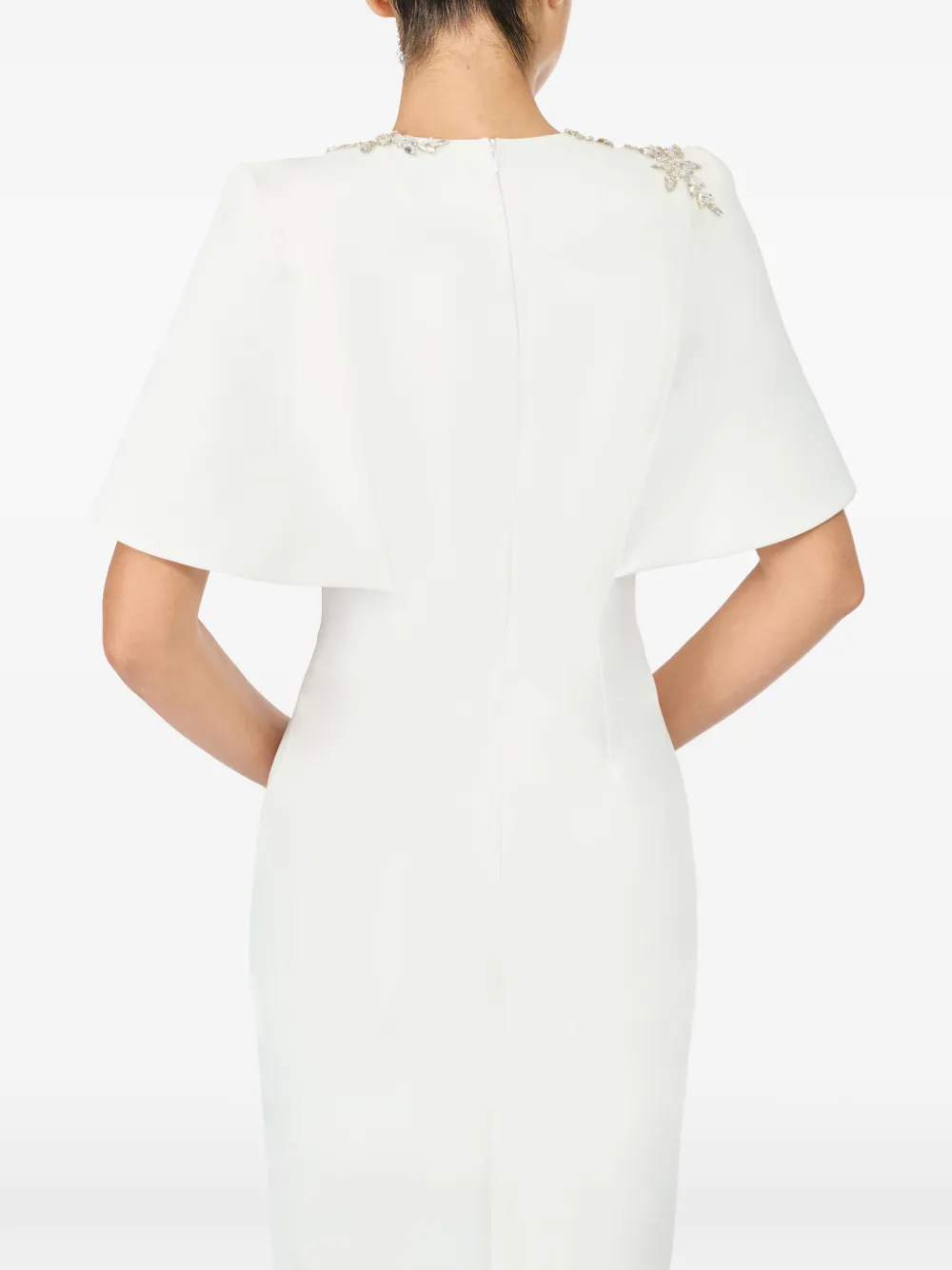 Jenny Packham Juniper Dress in White, view 5