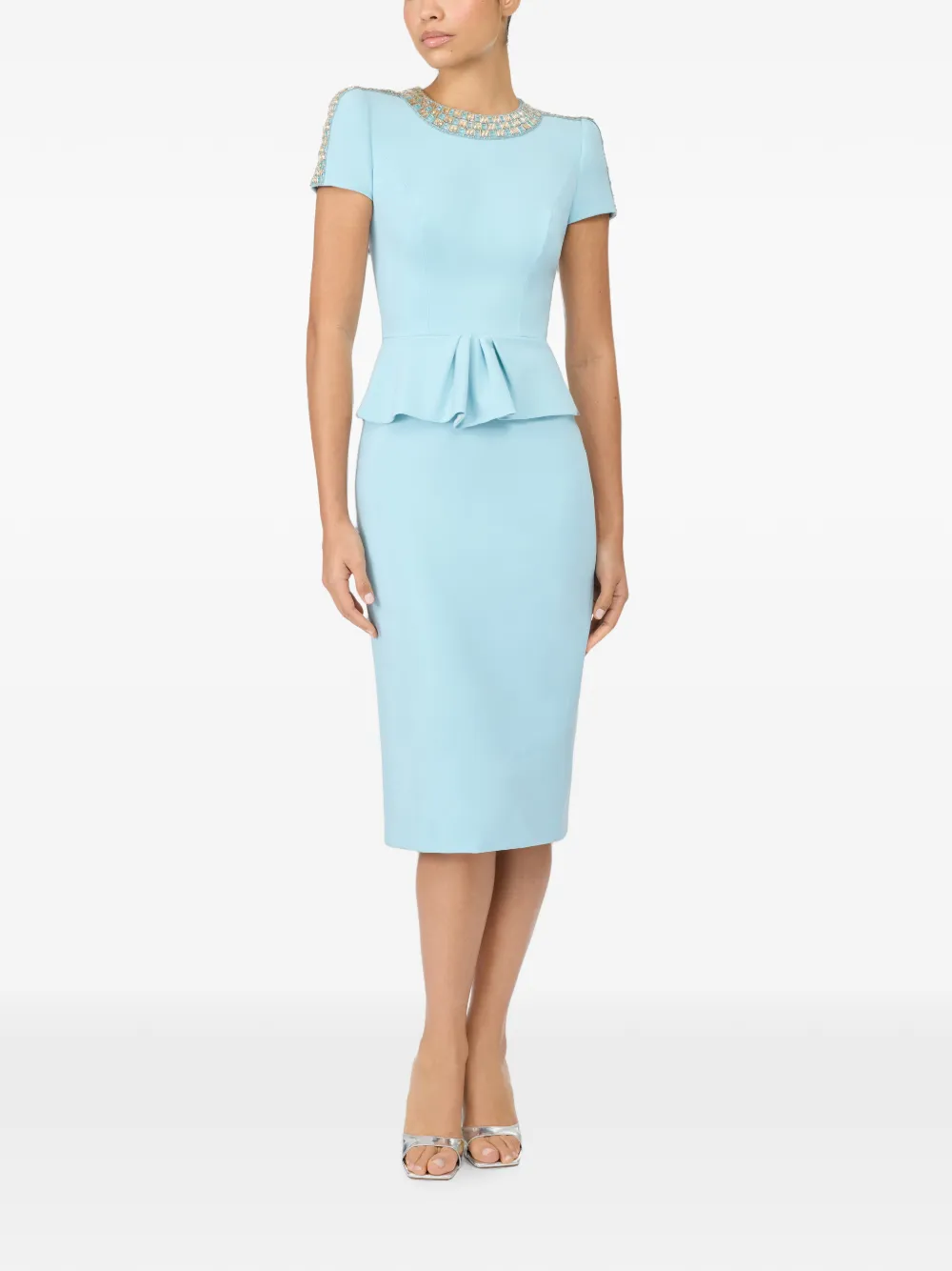 Jenny Packham Dubois jurk Blauw