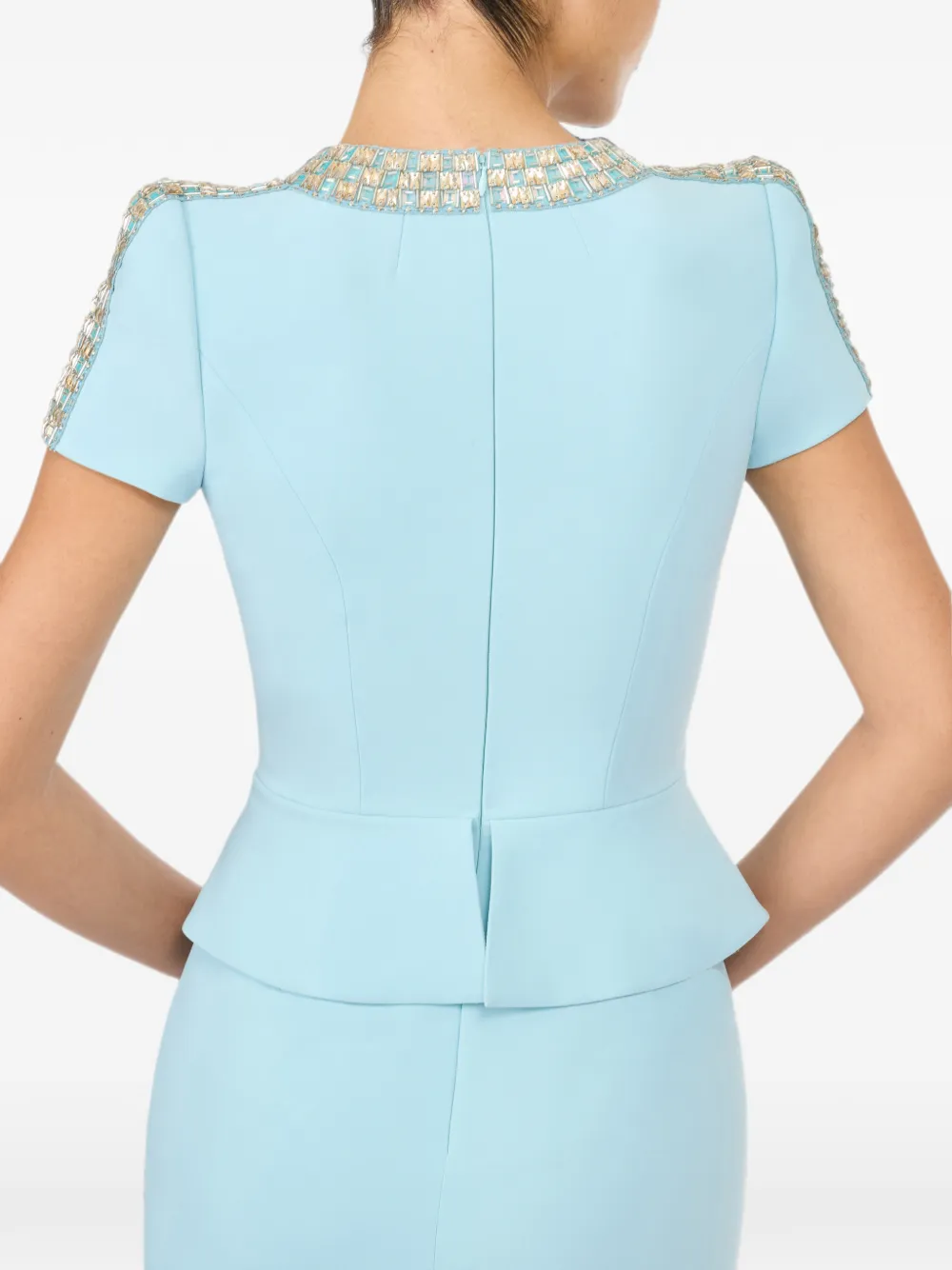 Jenny Packham Dubois jurk Blauw