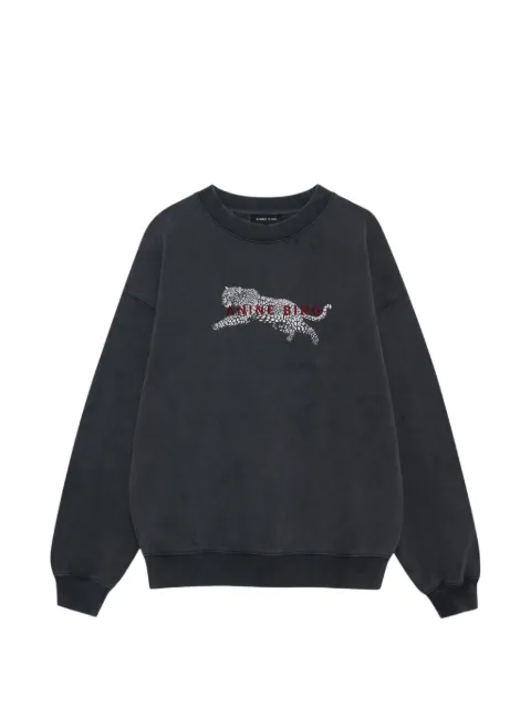 ANINE BING Spencer leopard-print sweatshirt