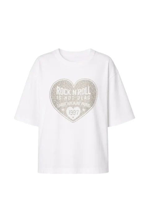 Zadig&Voltaire Taida heart-print T-shirt