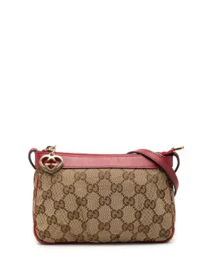Gucci Pre-Owned 2000-2015 GGキャンバス ウェブ ダブル ポケット