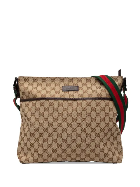Gucci Pre-Owned 2000-2015 GG Canvas Web crossbody bag