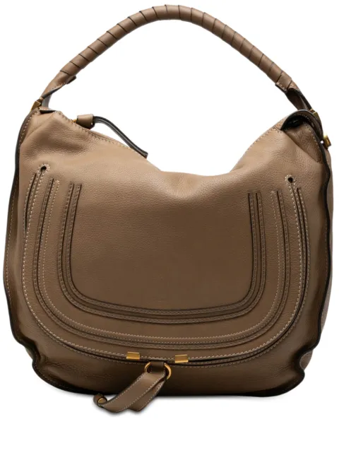 Chloé Pre-Owned 2012 Large Pebbled Calfskin Marcie hobo bag