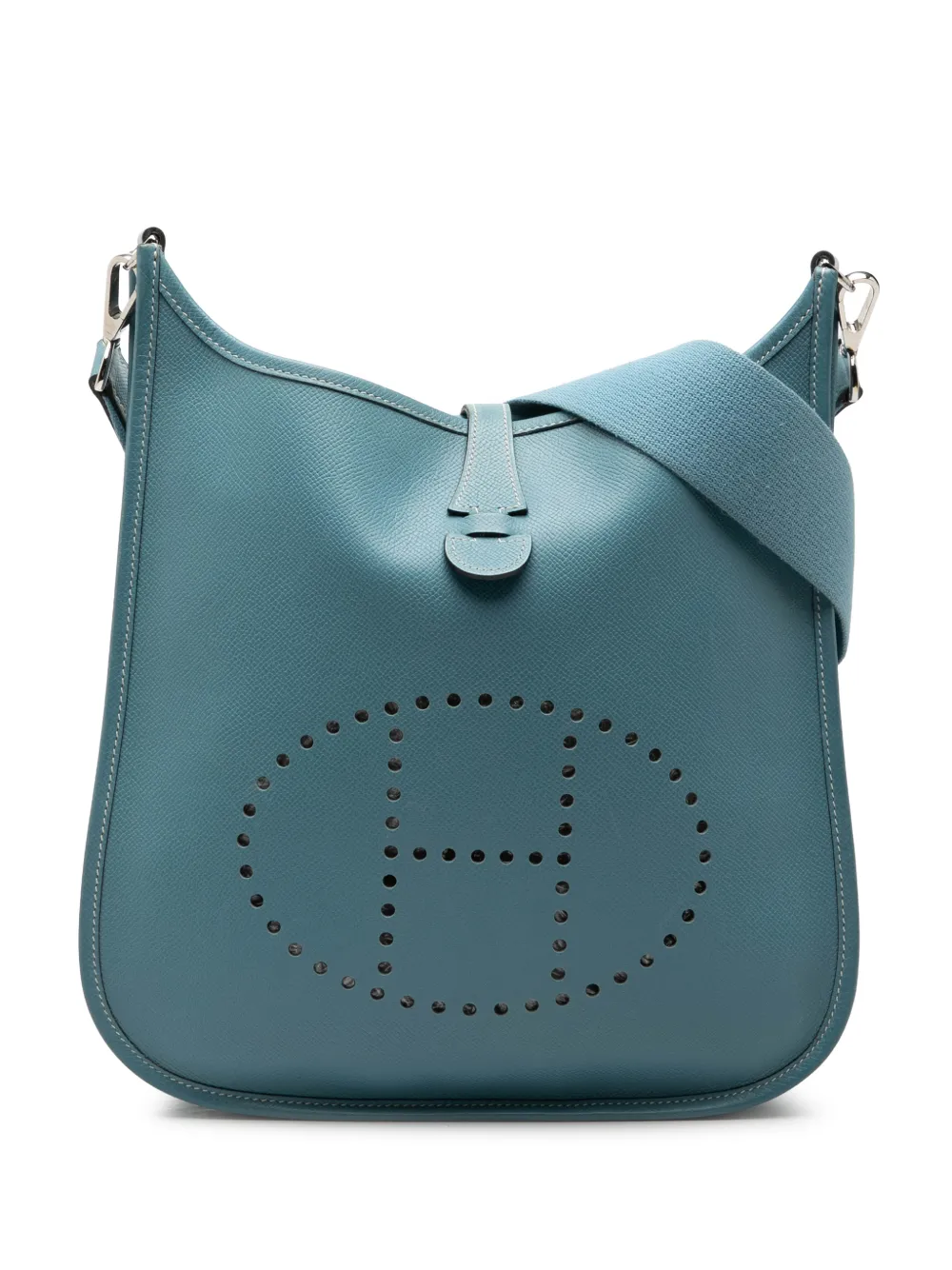 Hermès Pre-Owned Borsa a tracolla Evelyne 29 in pelle Clemence 2006 - Blu