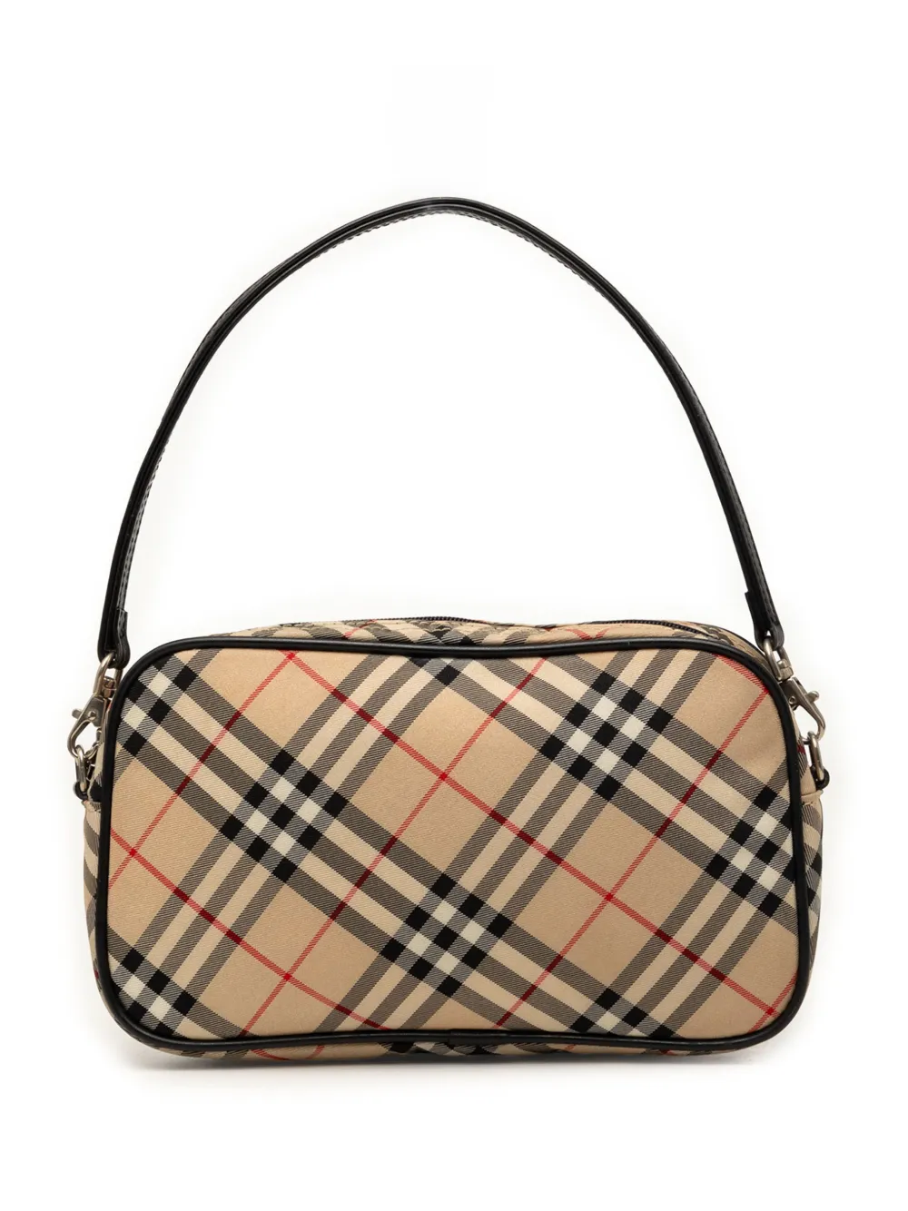 Burberry Pre-Owned Borsa a mano in tela con motivo Nova Check 2000-2017 - Toni neutri