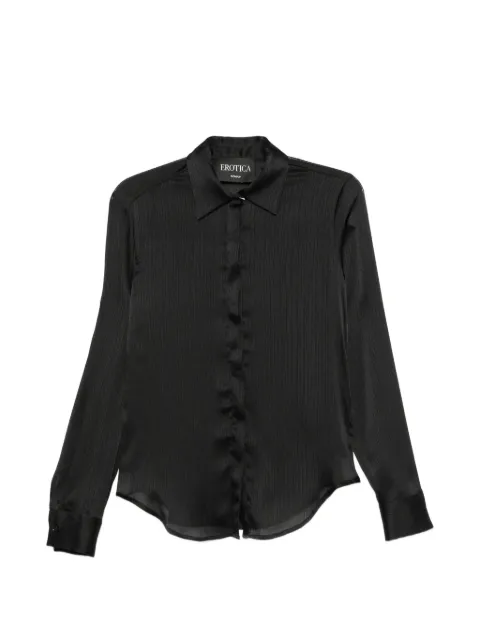 DONDUP camisa con dobladillo redondeado