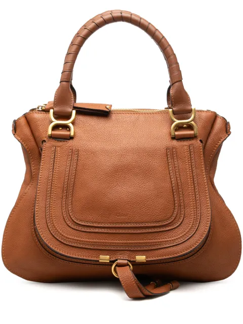 Chloé Pre-Owned 2014 Medium Pebbled Calfskin Marcie satchel