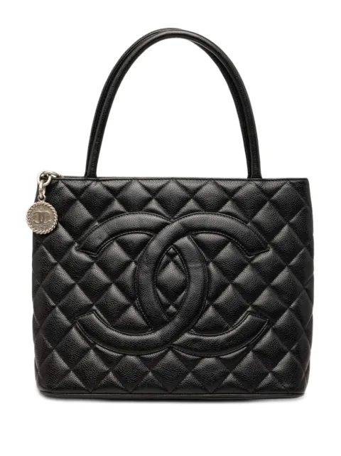 CHANEL Pre-Owned 2002-2003 Caviar Medallion tote bag