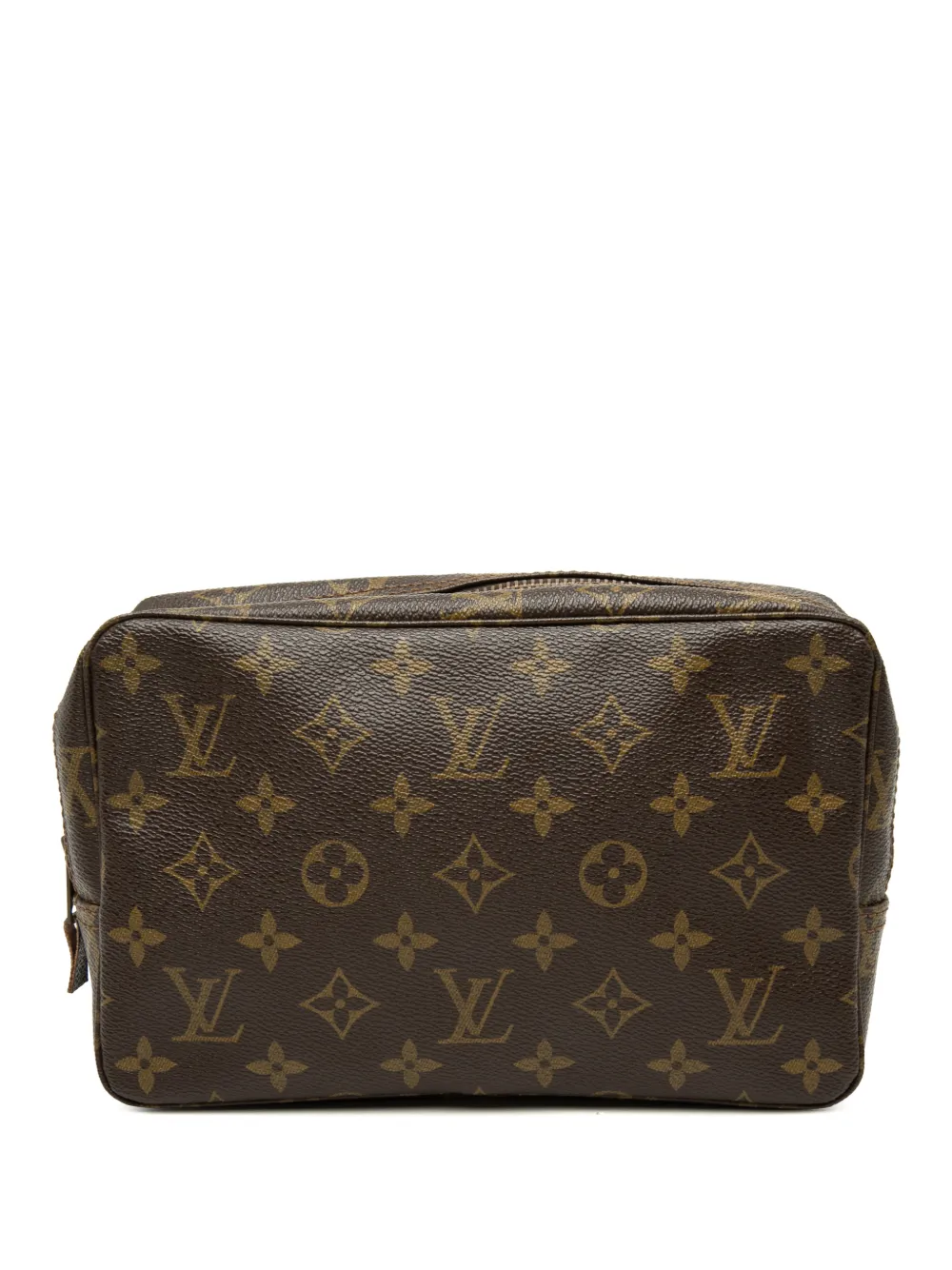 Louis Vuitton Pre-Owned 1983 Trousse Toilette Clutch mit Monogramm 23cm - Braun