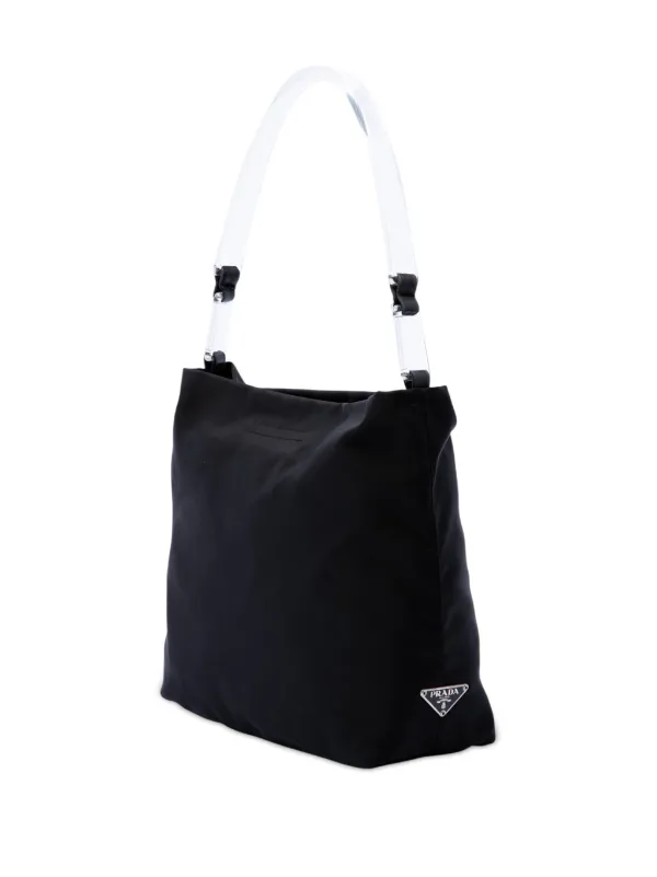 Prada Pre-Owned 2000-2013 Tessuto Acrylic Handle Bag Shoulder Bag