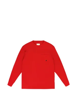 RIVINGTON ROI REBIS Membership USO long-sleeve T-shirt | Red