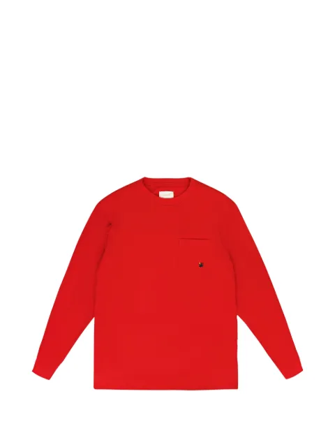 Aimé Leon Dore logo-embroidered pocket T-shirt