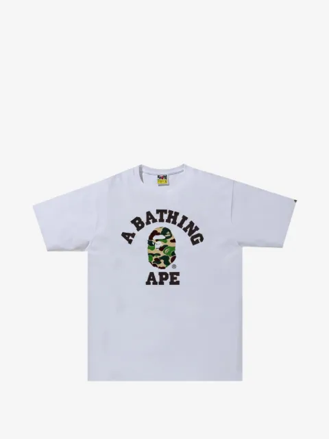 A BATHING APE® ABC Camo College T-shirt