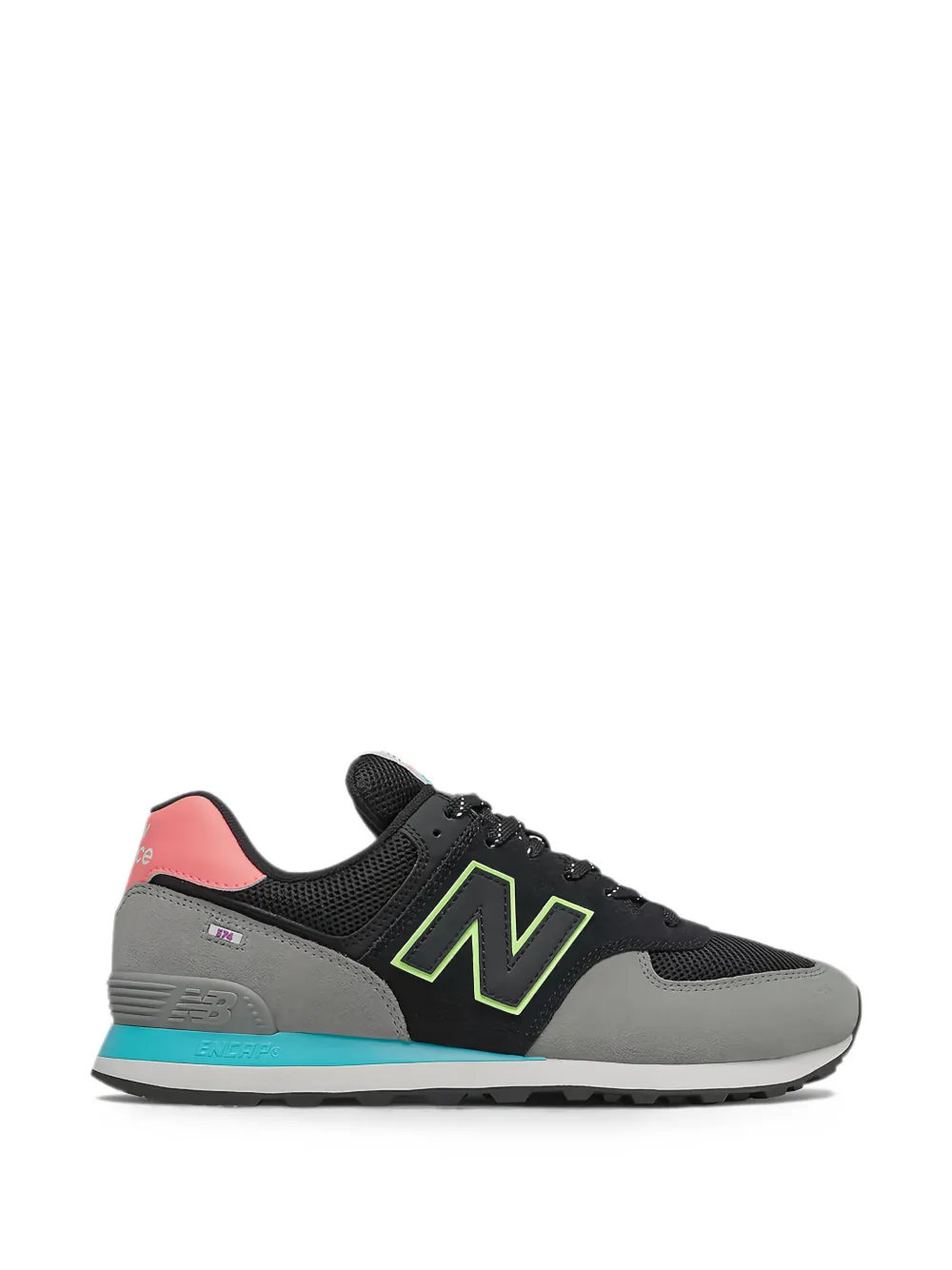 New Balance 574 panelled sneakers - Nero