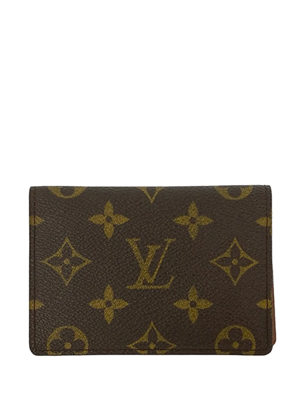Louis Vuitton Pre-Owned Portacarte con monogramma 1997 - Marrone