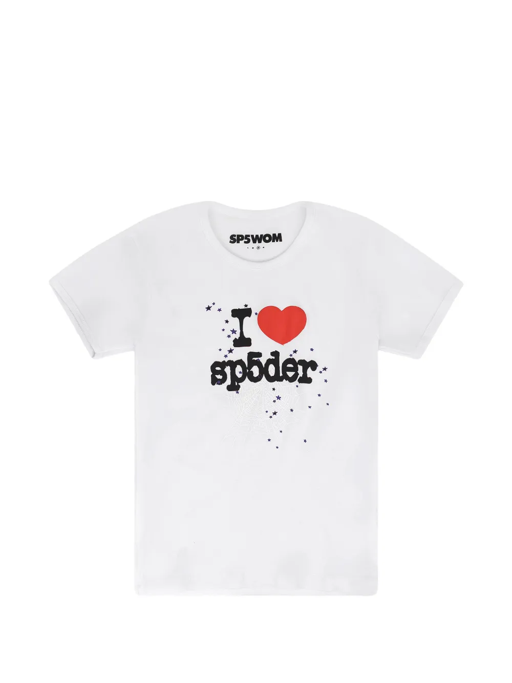 SP5DER logo-print T-shirt - Weiß