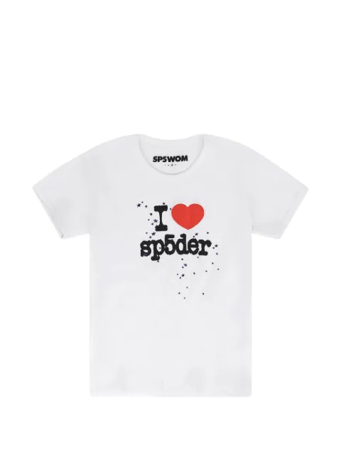 SP5DER logo-print T-shirt