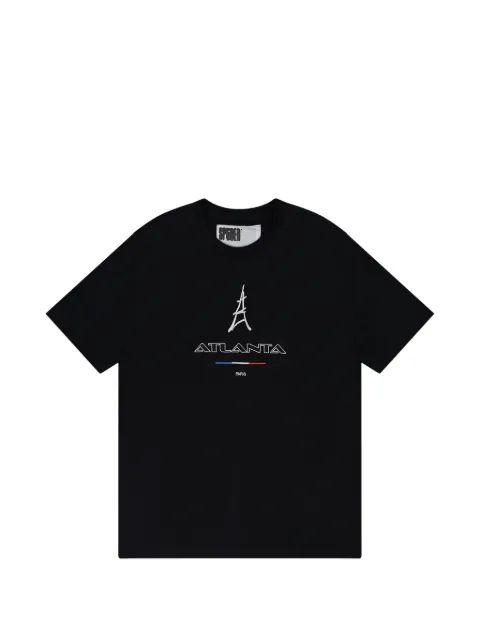 SP5DER camiseta con estampado gráfico