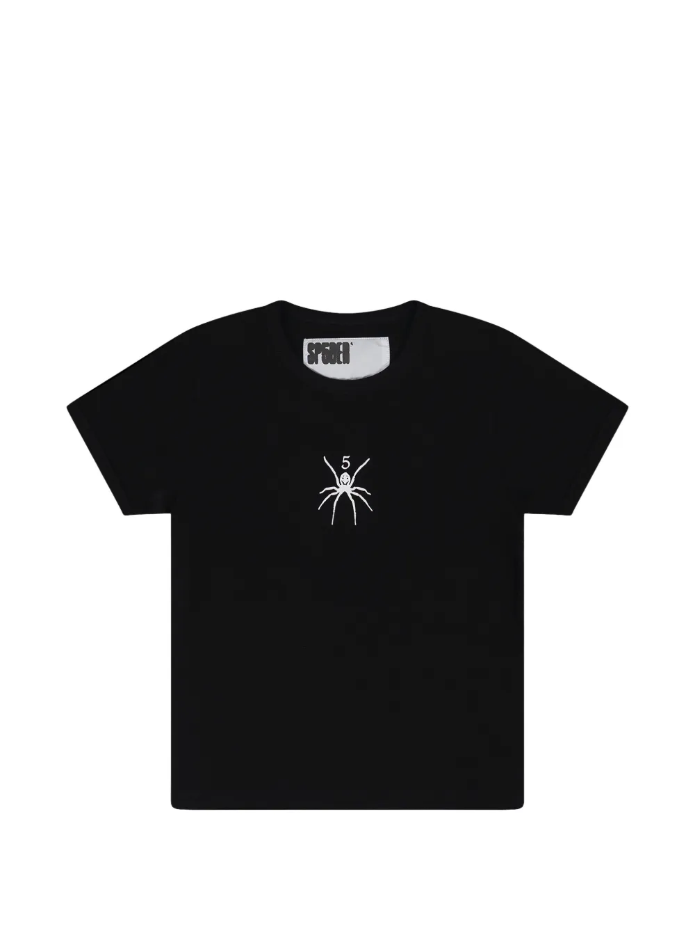SP5DER crew-neck T-shirt - Nero