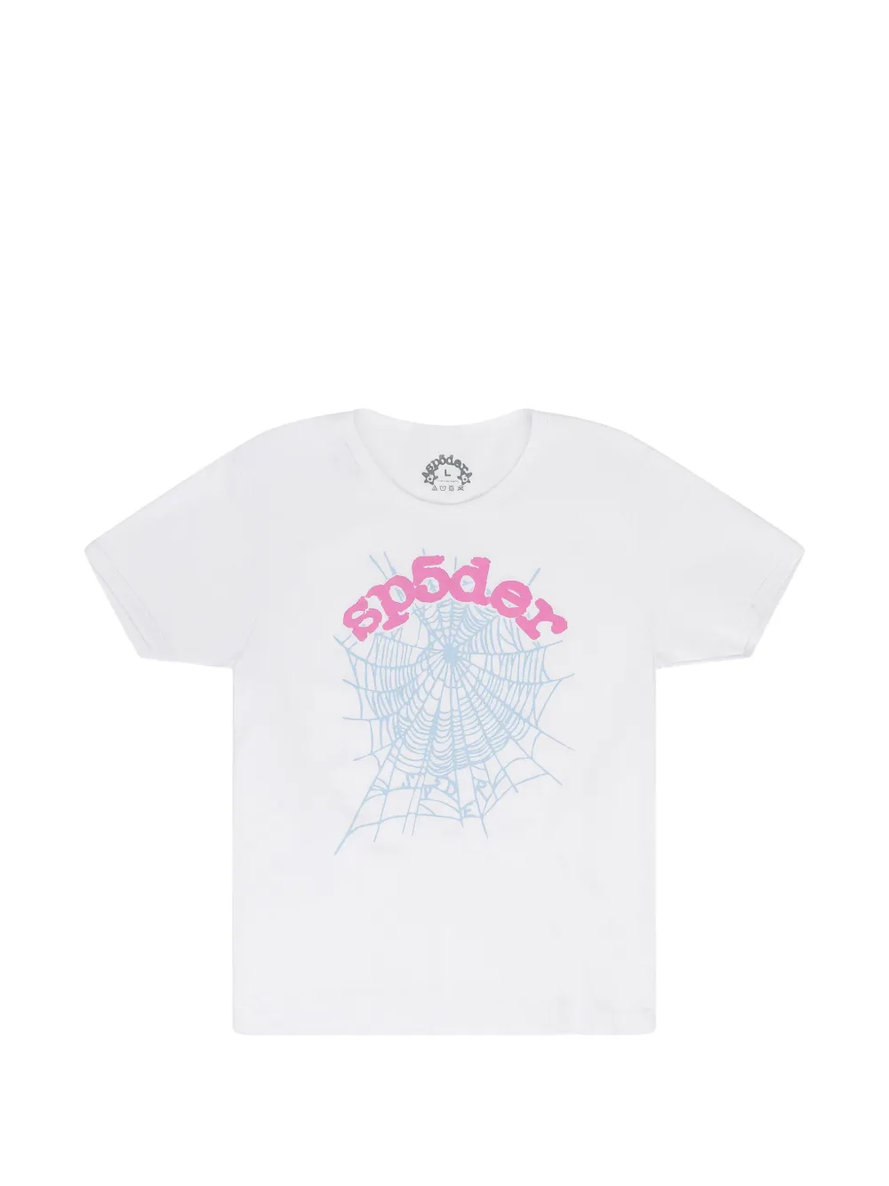SP5DER web-print T-shirt - Bianco