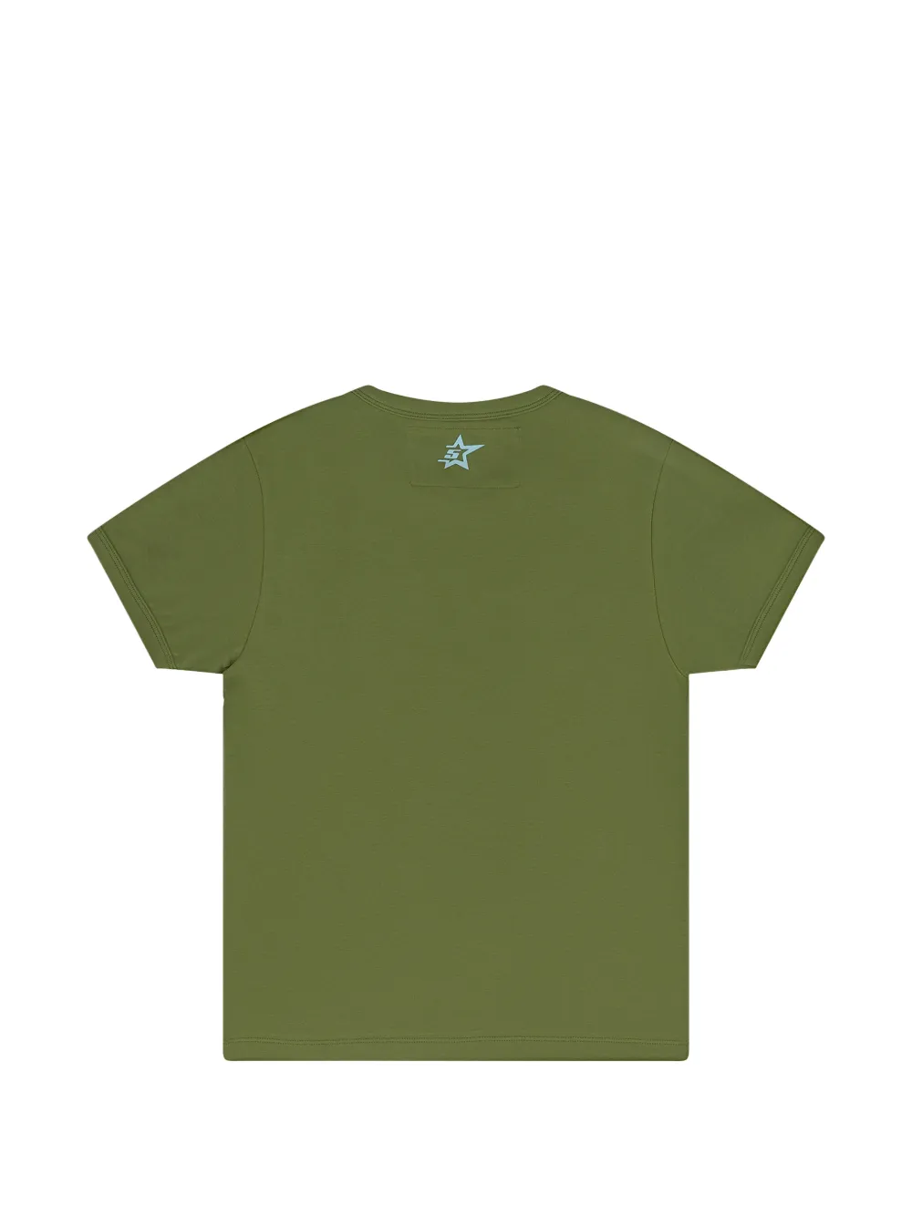 SP5DER T-shirt met logoprint Groen