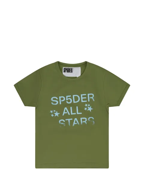 SP5DER logo-print T-shirt