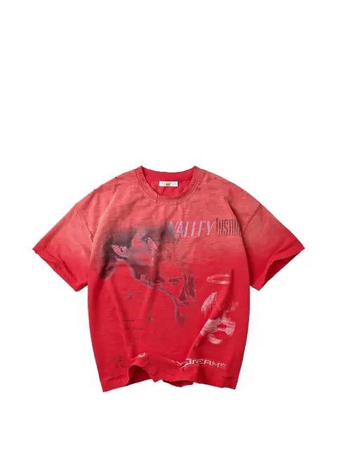 Vale Valley Instinct graphic-print distressed T-shirt