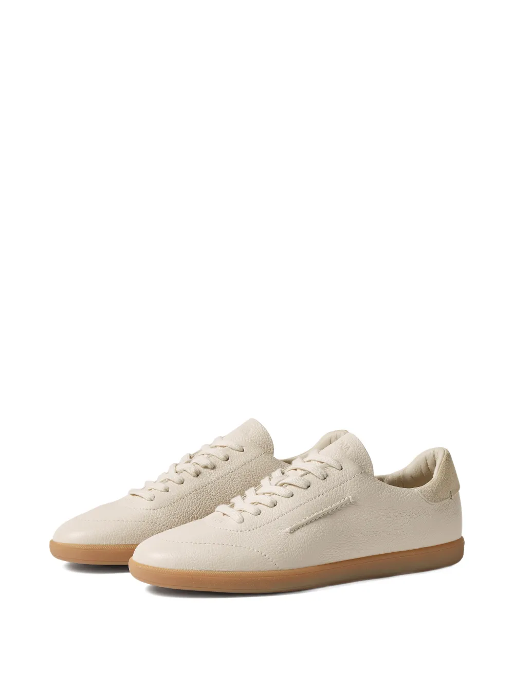 Zegna 232 leren sneakers Beige