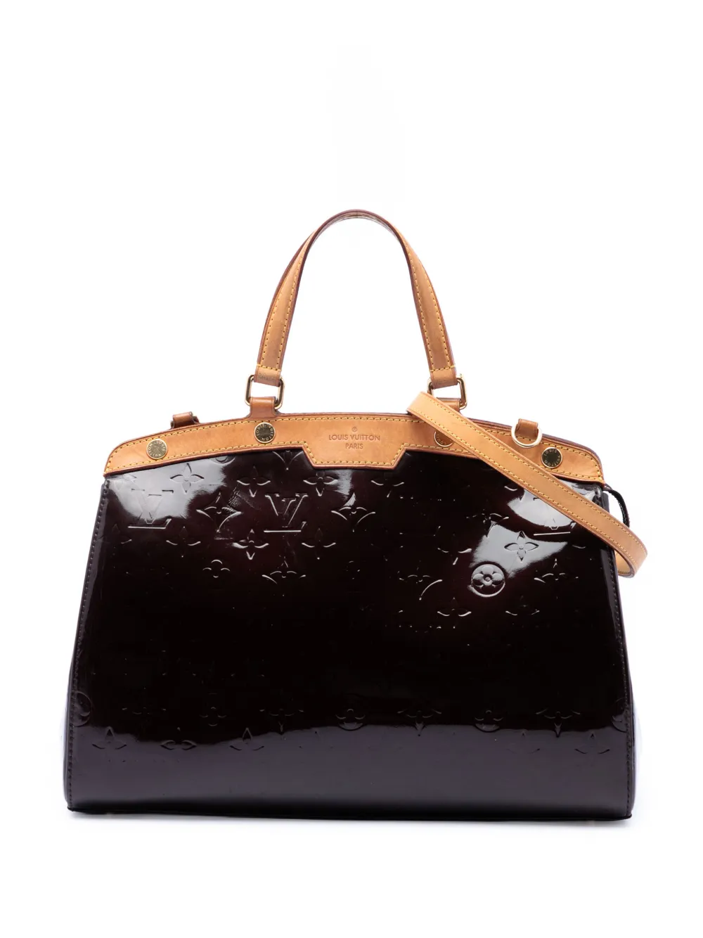 Louis Vuitton Pre-Owned 1990-2010 Monogram Vernis Brea PM Satchel-Tasche - Violett