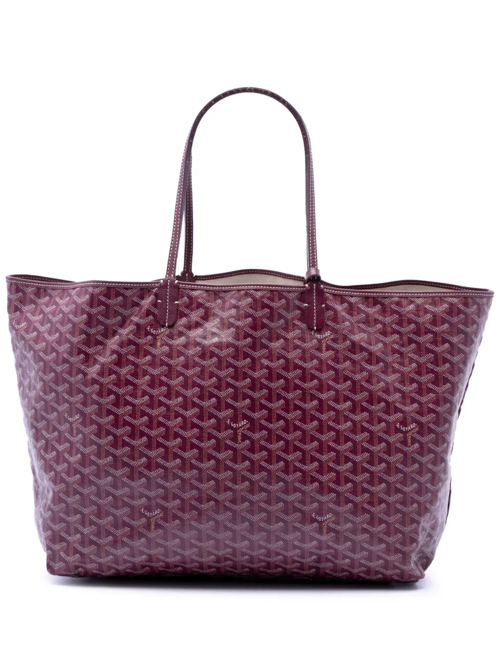 Goyard Pre-Owned Borsa tote Saint Louis PM in tela Goyardine 2008 - Rosso