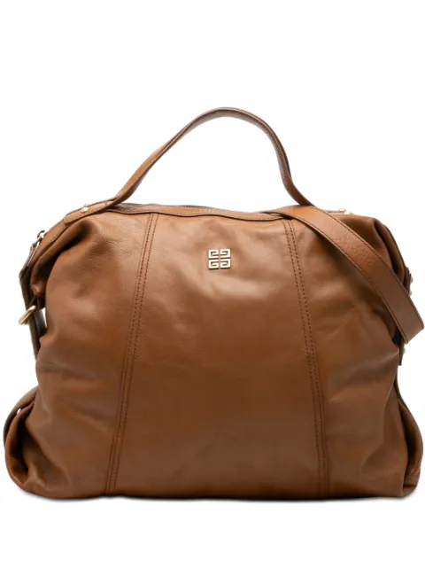 Givenchy Pre-Owned 2010-2026 Leather 4G Logo satchel