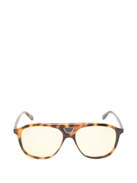 Chimi tortoiseshell-effect pilot-frame sunglasses