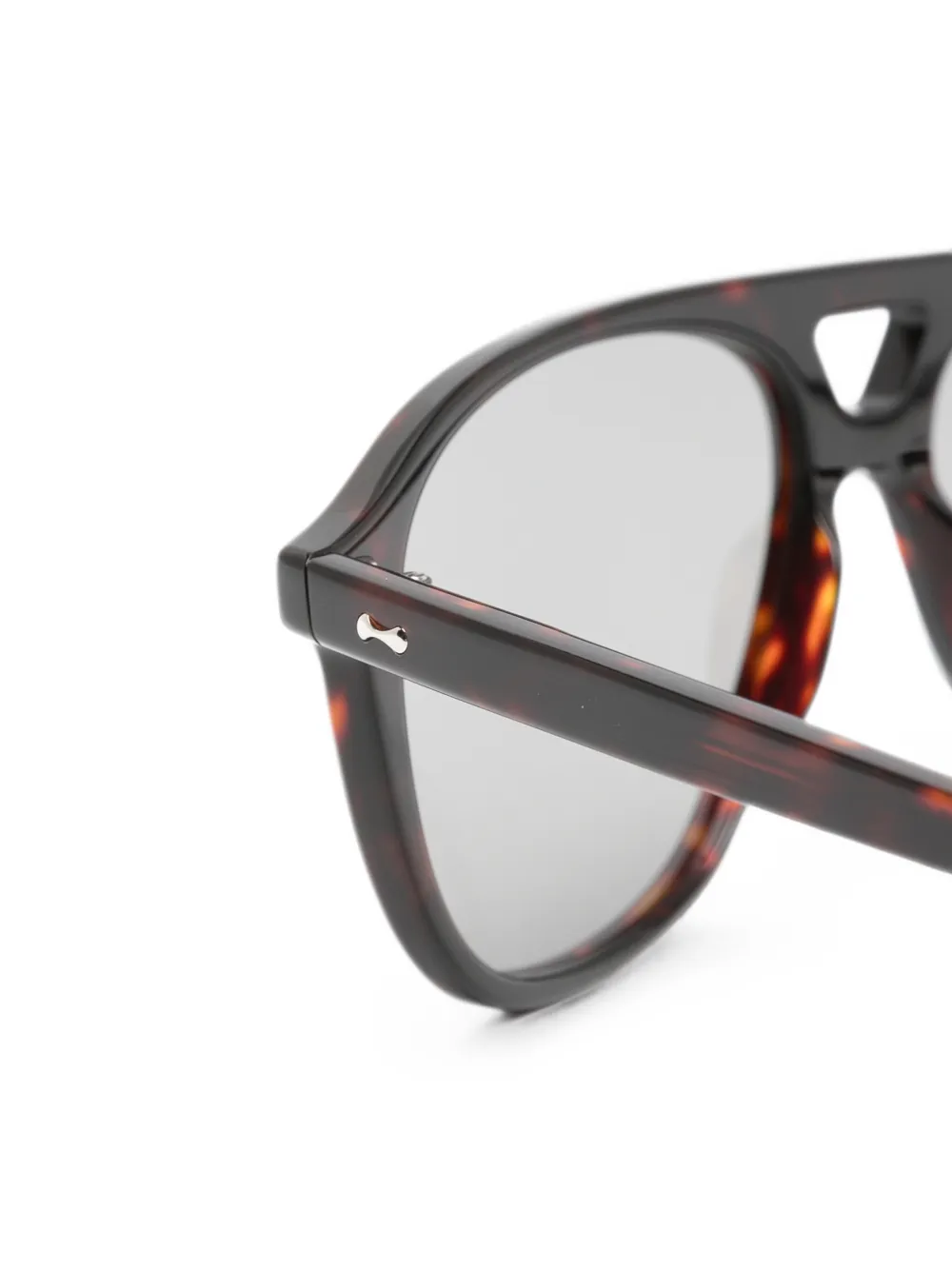 Chimi Zonnebril met schildpadschild-design Bruin