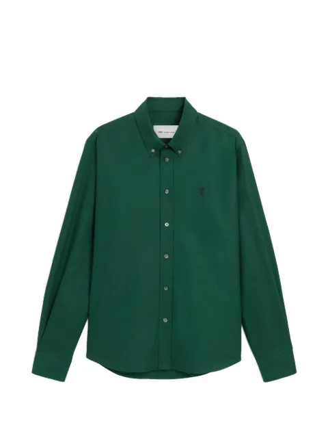 AMI Paris cotton shirt with Ami de Coeur