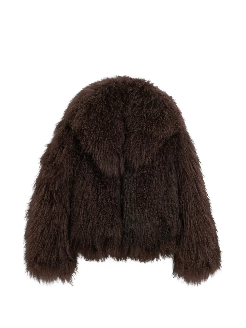 AMI Paris Lammy shirtjack Bruin