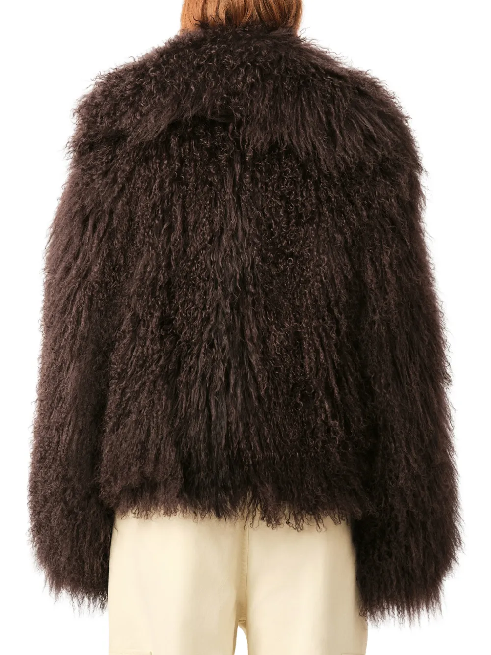 AMI Paris Lammy shirtjack Bruin