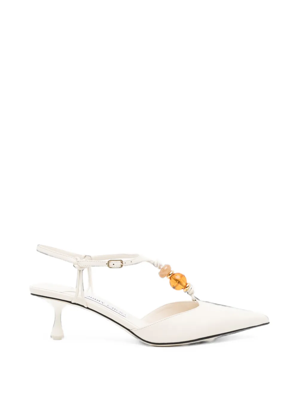 Jimmy Choo Lauri 50 Pumps In Transparent