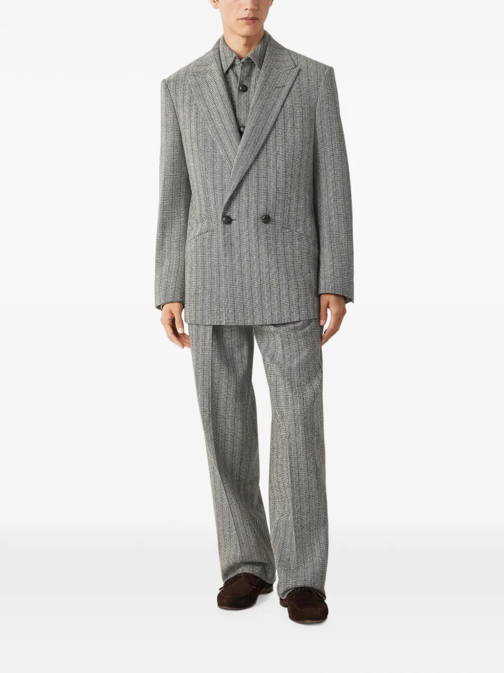 Zegna Trofeo Selection wollen jack Grijs