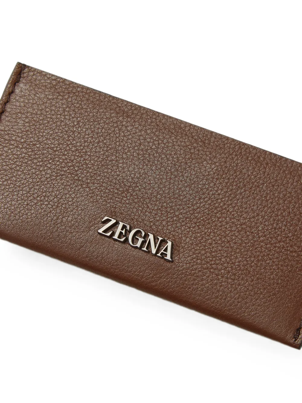 Zegna Secondskin pasjeshouder Bruin