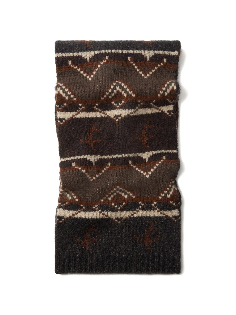 Zegna cashmere-blend scarf Zwart