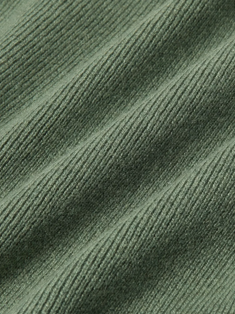 Zegna light green mélange Oasi Cashmere polo shirt Groen