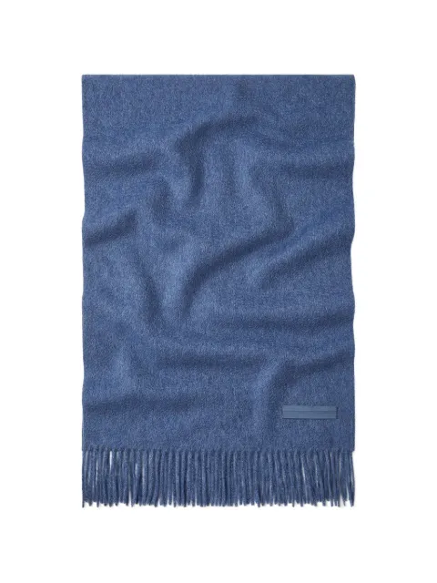 Zegna Oasi cashmere fringed scarf