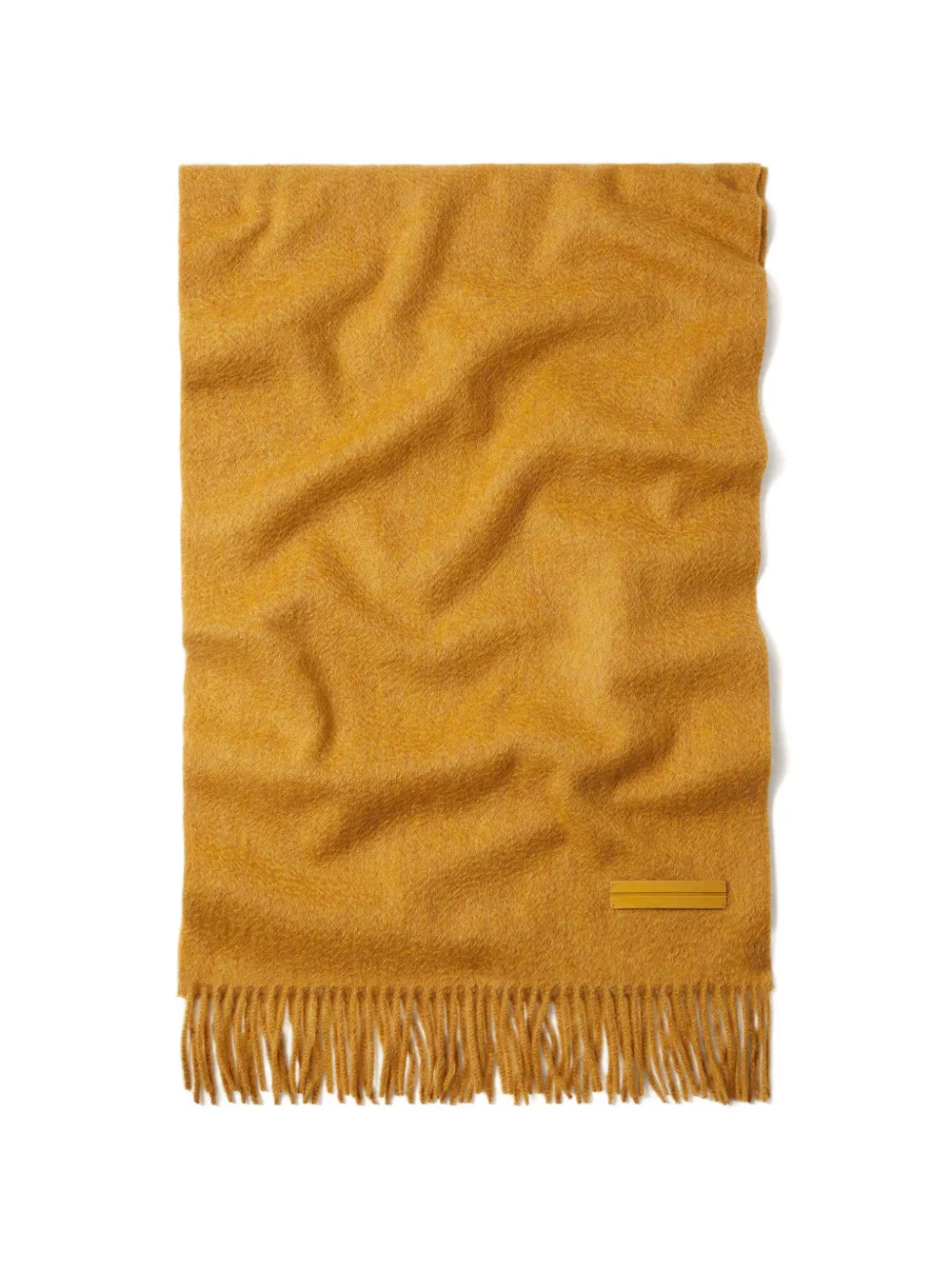 Zegna Oasi cashmere scarf Geel