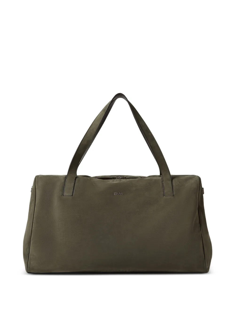 Zegna dark-olive-green Secondskin weekender bag - Verde