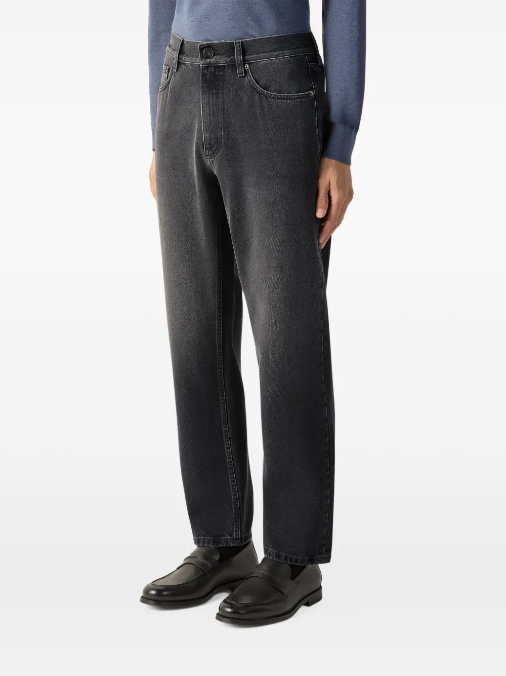Zegna Roccia katoenen jeans Grijs
