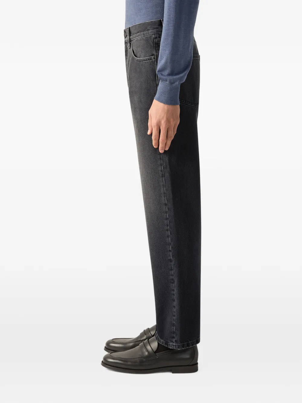 Zegna Roccia katoenen jeans Grijs